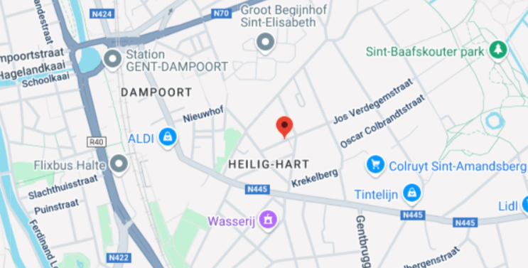 Map location